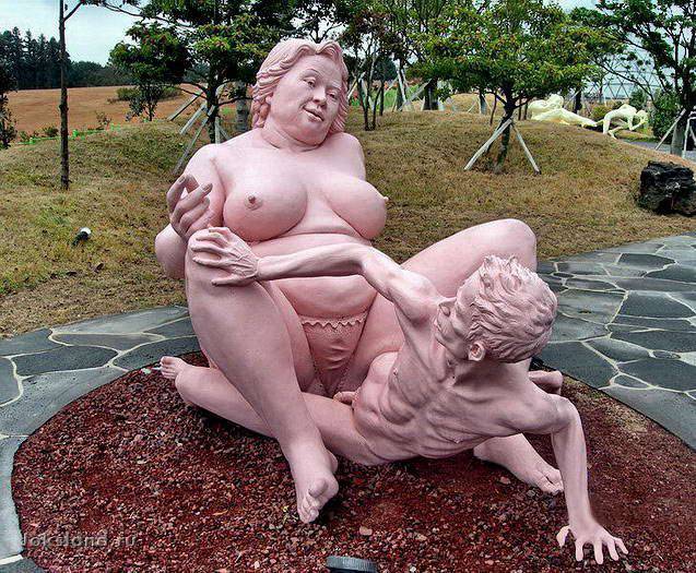 Just a sculpture - NSFW, Boobs, Penis, Facial expression