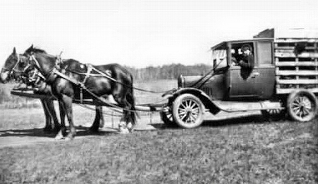 Buggy Bennett - Auto, Horse traction, The Great Depression, USA, Canada, Longpost