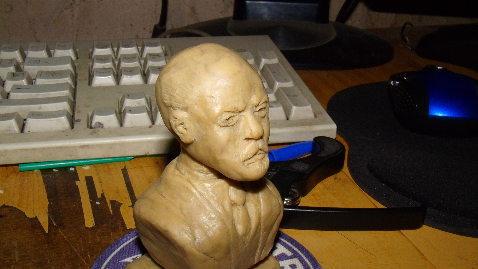 Attempt #1 - My, Plasticine, Lenin, With your own hands, Rukozhop, I share, Tags are clearly not mine