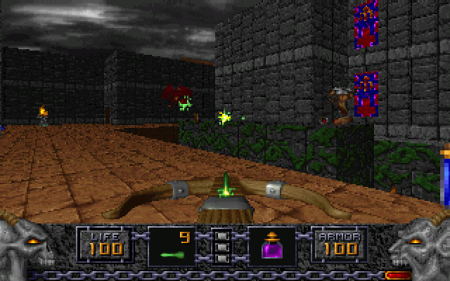 Eh, they knew how to do ... - Heretic, Retro Games, ID Software, Crossbow