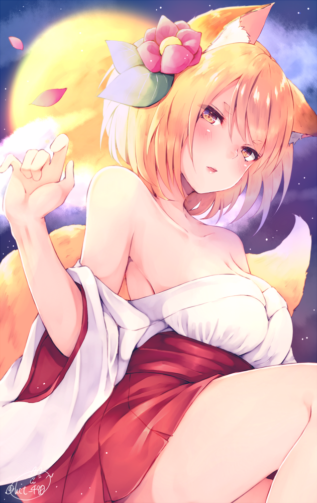 Anime Art - Anime art, Anime, Anime original, Kitsune, Kimono