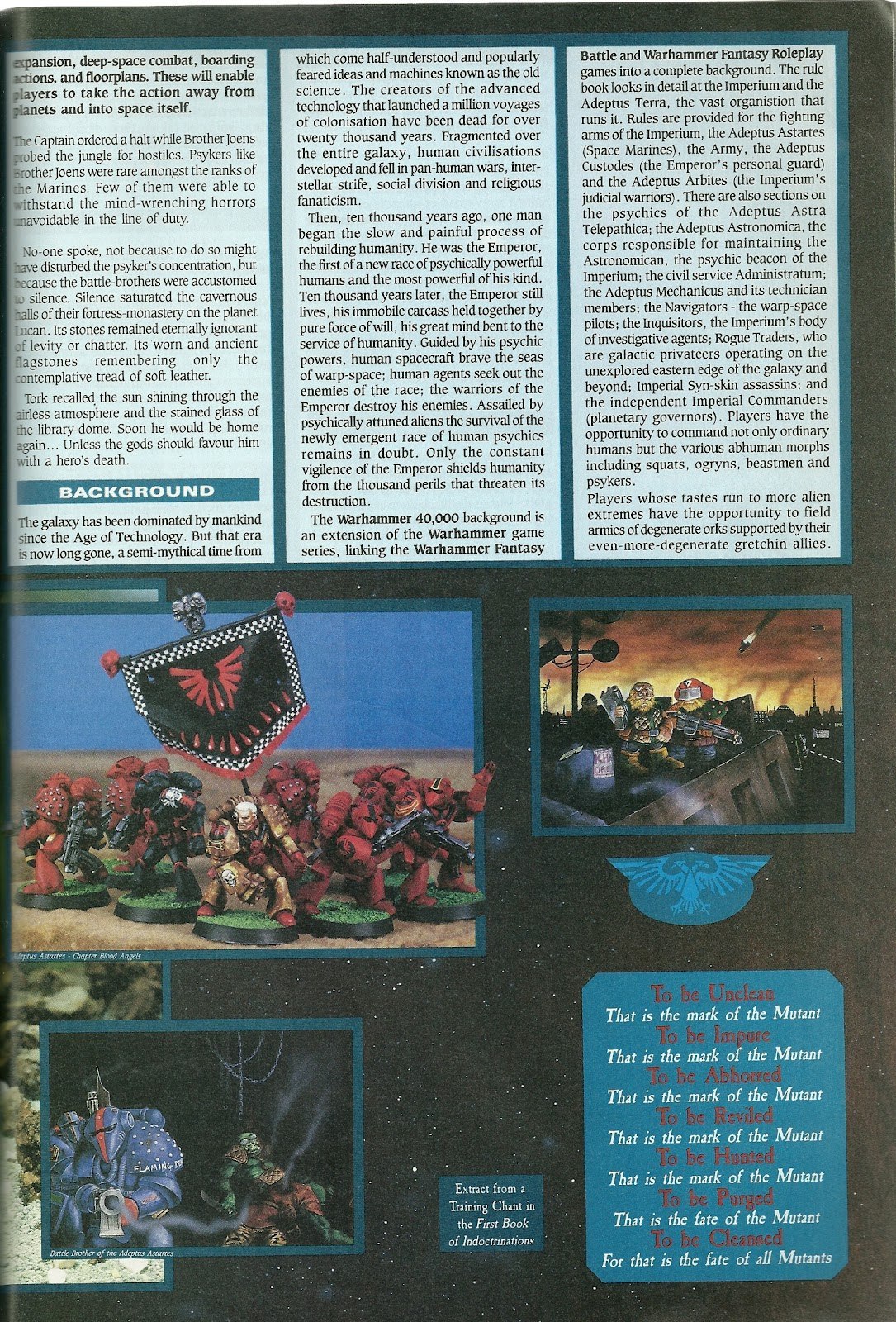 Warhammer 40k 30 years ago - Warhammer 40k, Warhammer, Old warhammer, Wh other, Longpost