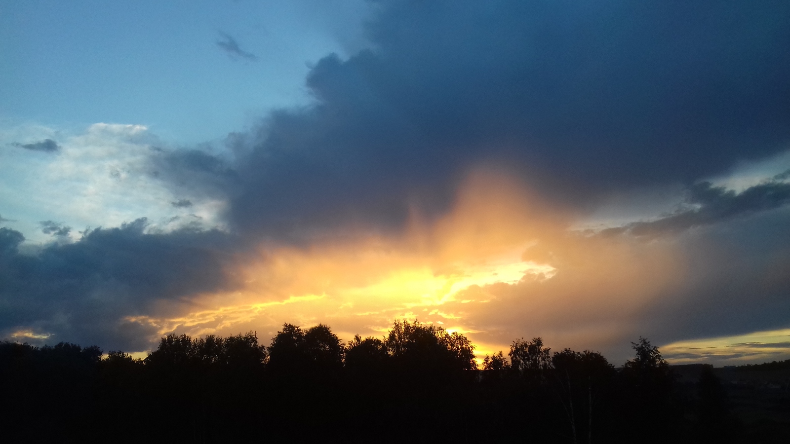 Sunsets - My, Sunset, Sky, The sun, Beautiful, Grass, Longpost