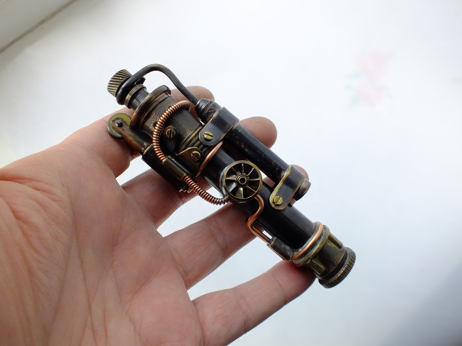 Steampunk lighter, petrol - Steampunk lighter, Steampunk, Gas lighter, Video, Longpost