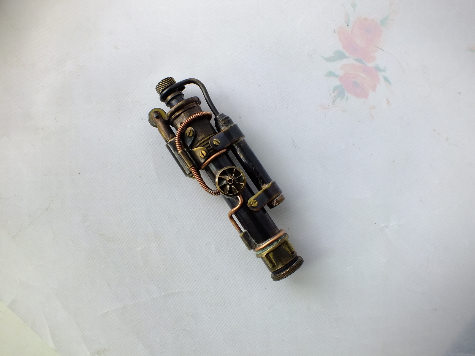 Steampunk lighter, petrol - Steampunk lighter, Steampunk, Gas lighter, Video, Longpost