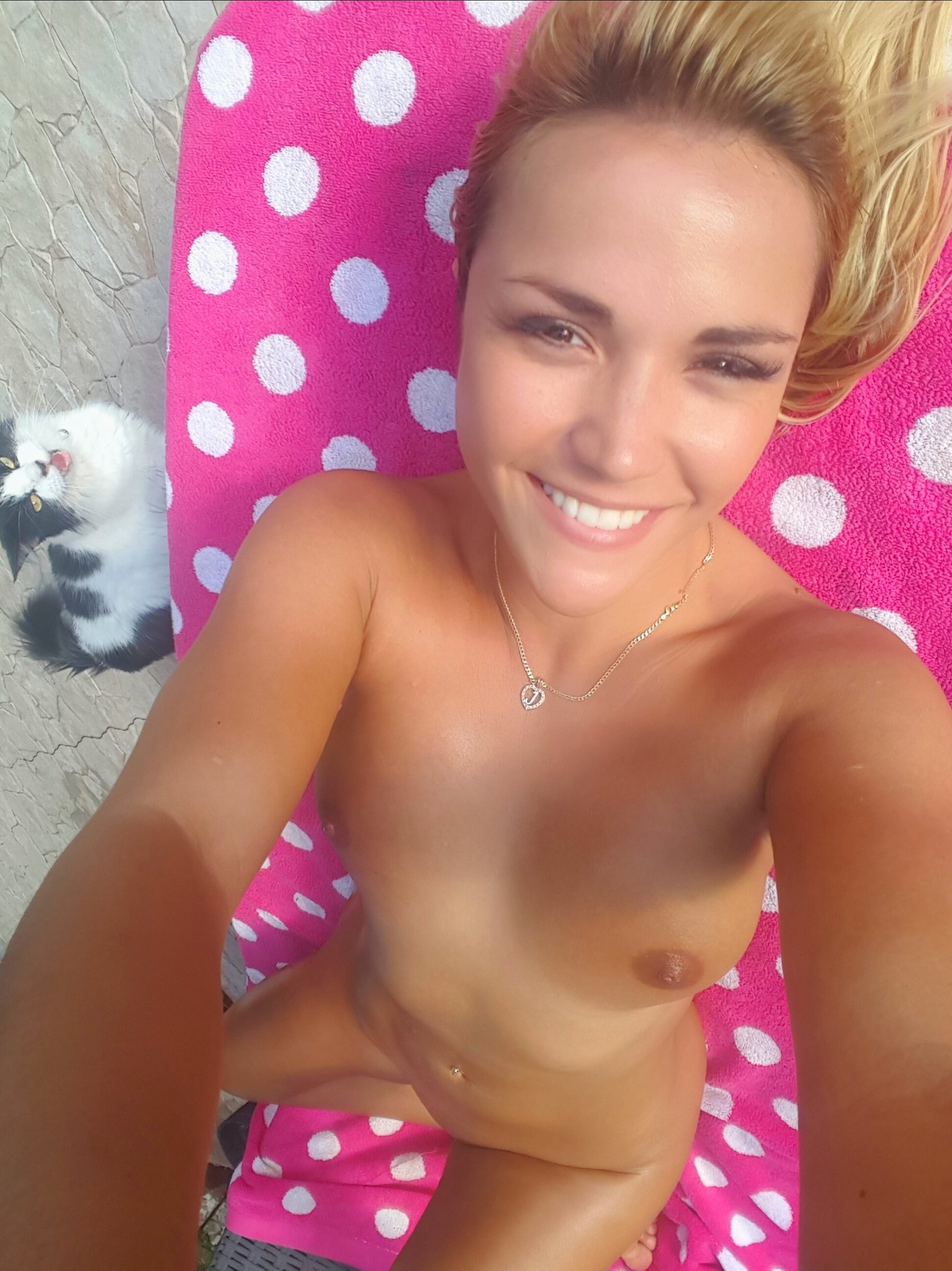 Selfie - NSFW, Strawberry, Girls, Boobs, Selfie