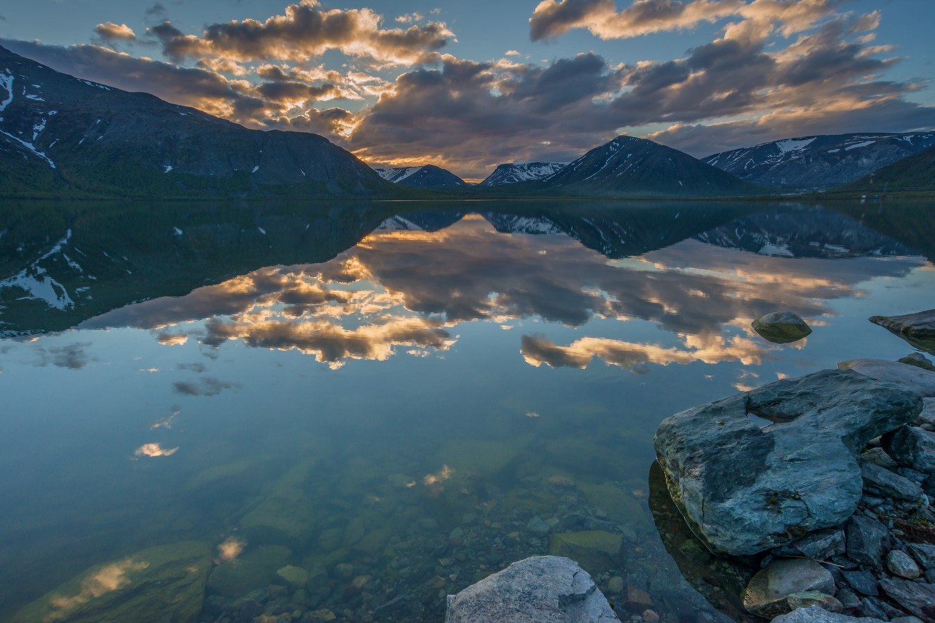 Khibiny - Kola Peninsula, Lake, The photo, Nature, Khibiny, Gotta go, Landscape, Longpost