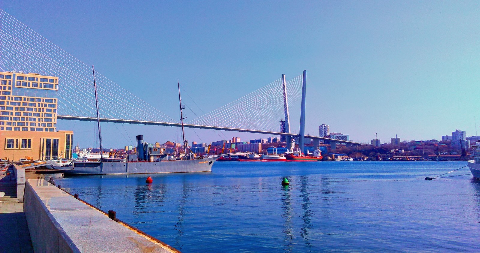 Vladivostok after the train from Moscow. Part 6. Embankment. - My, Travel across Russia, Longpost, Vladivostok, City walk