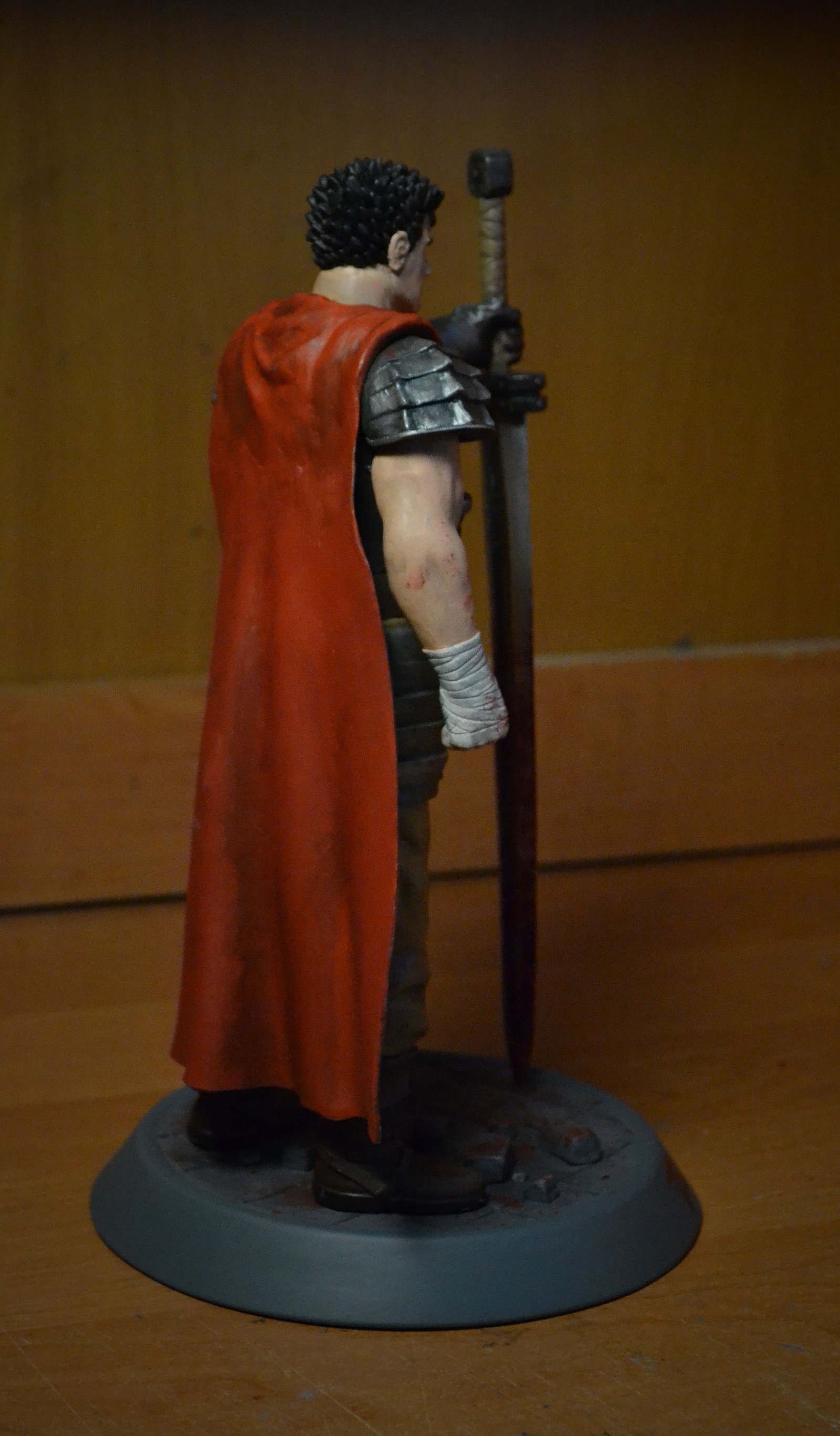 Guts Figurine (Berserk) - My, Polymer clay, Лепка, Berserk, Guts, Creation, Hobby, Longpost