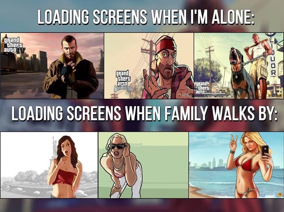 Loading screen - Gta, loading