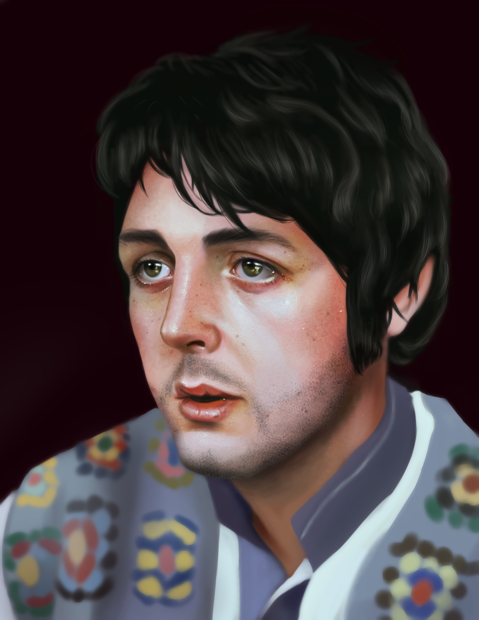 Paul McCartney - My, Art, Drawing, The beatles