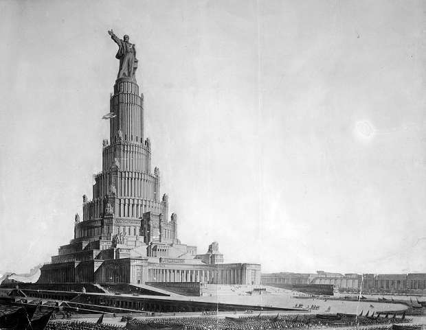 Projects: Palace of Soviets - Palace of Soviets, Monumental, Construction, Back to USSR, Longpost