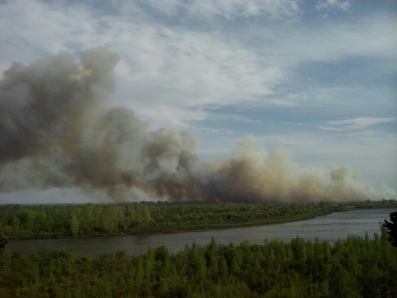 One shitty day in Kansk. Fires. - Kansk, Siberia, Fire, Video, Longpost