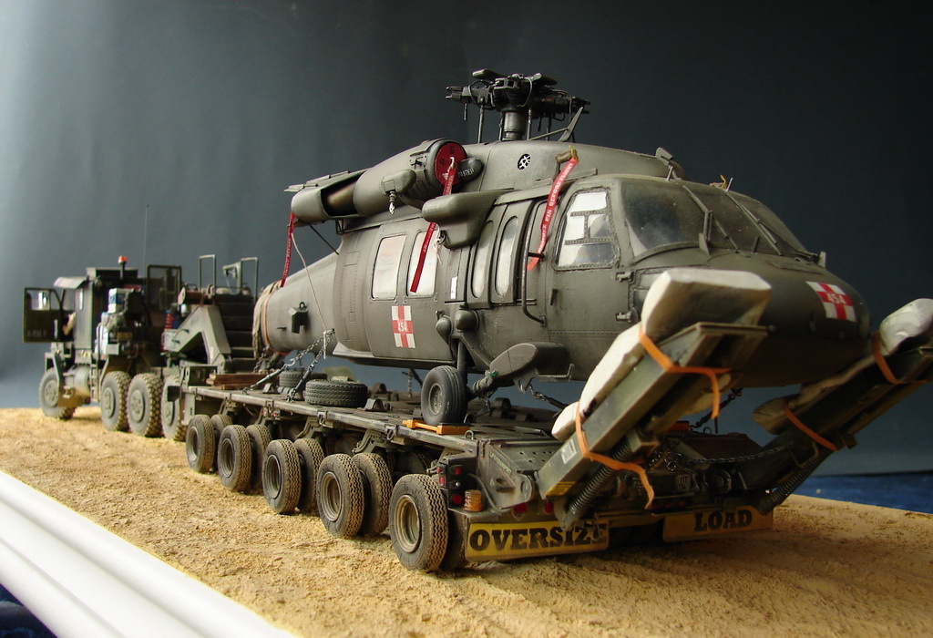 Tractor - Longpost, Tractor, Helicopter, Army, USA, Technics, Modeling