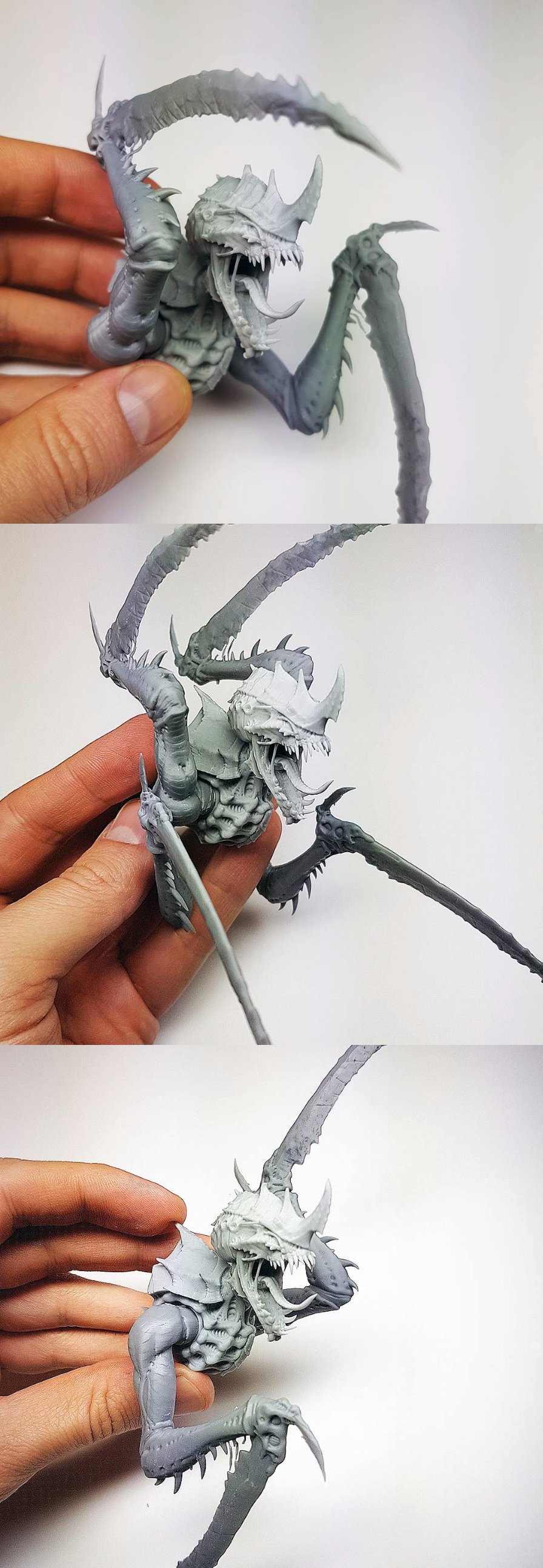 Tyranid Hormagaunt - Warhammer 40k, Wh miniatures, Tyranids, Скульптура, Длиннопост