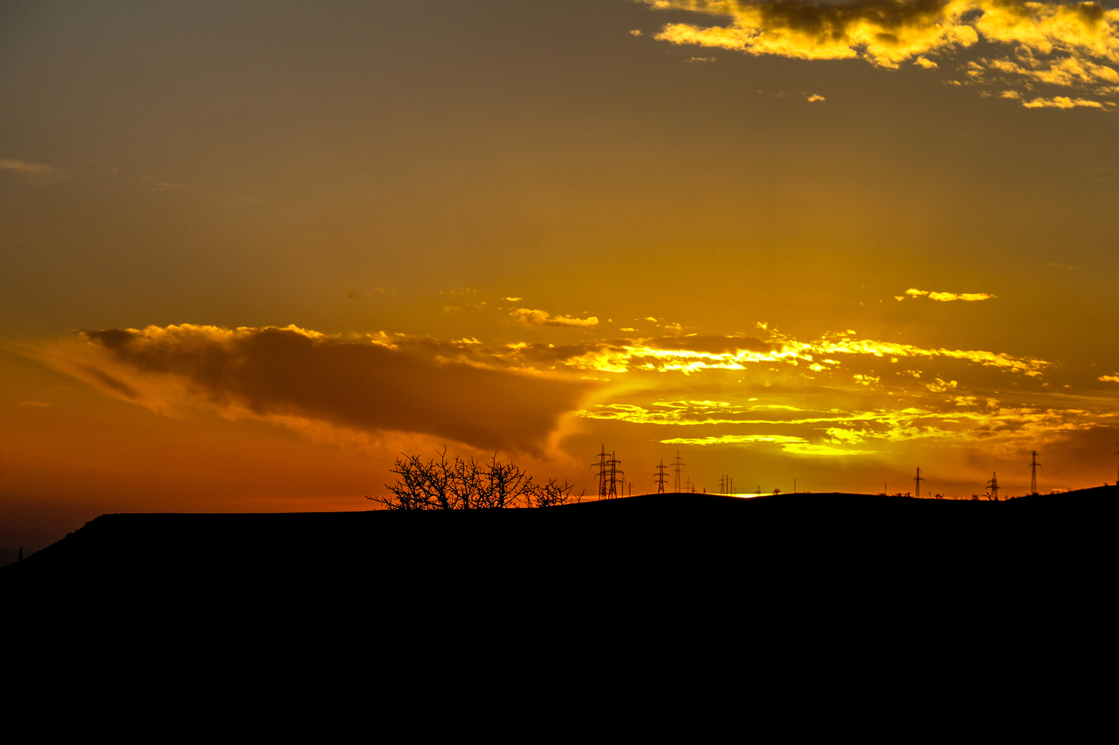 Battle of sunsets - My, Battle of sunsets, Sunset