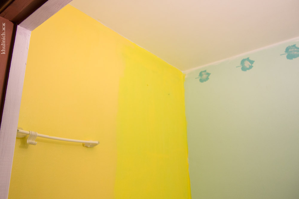 It was - it became. How I painted the bathroom in a rented apartment. - My, Rent, Rental of property, Repair, , Wall painting, Longpost