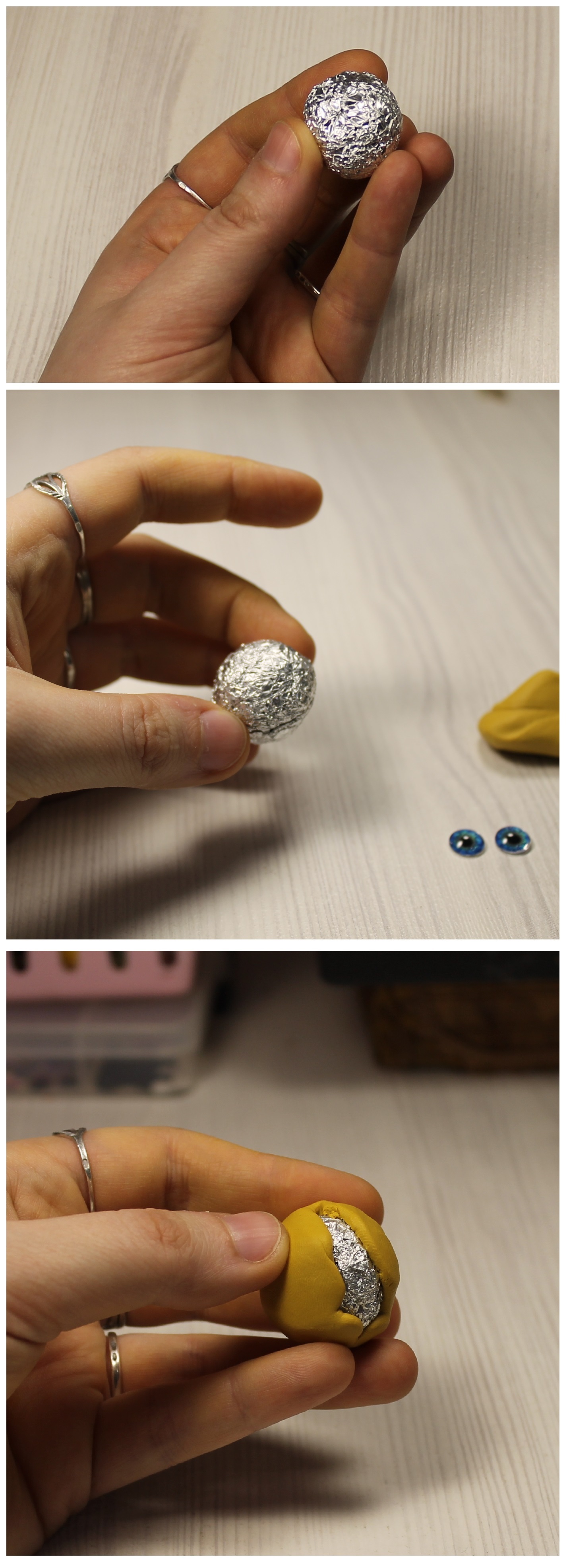 Master class: sculpt an owlet - My, Лепка, , Polymer clay, Needlework with process, Handmade, With your own hands, Longpost