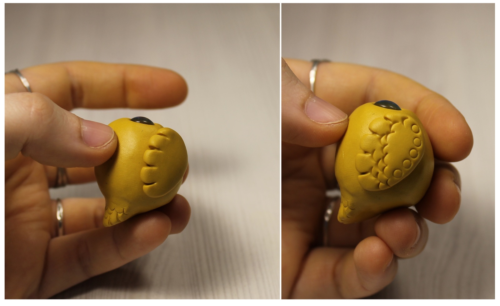 Master class: sculpt an owlet - My, Лепка, , Polymer clay, Needlework with process, Handmade, With your own hands, Longpost