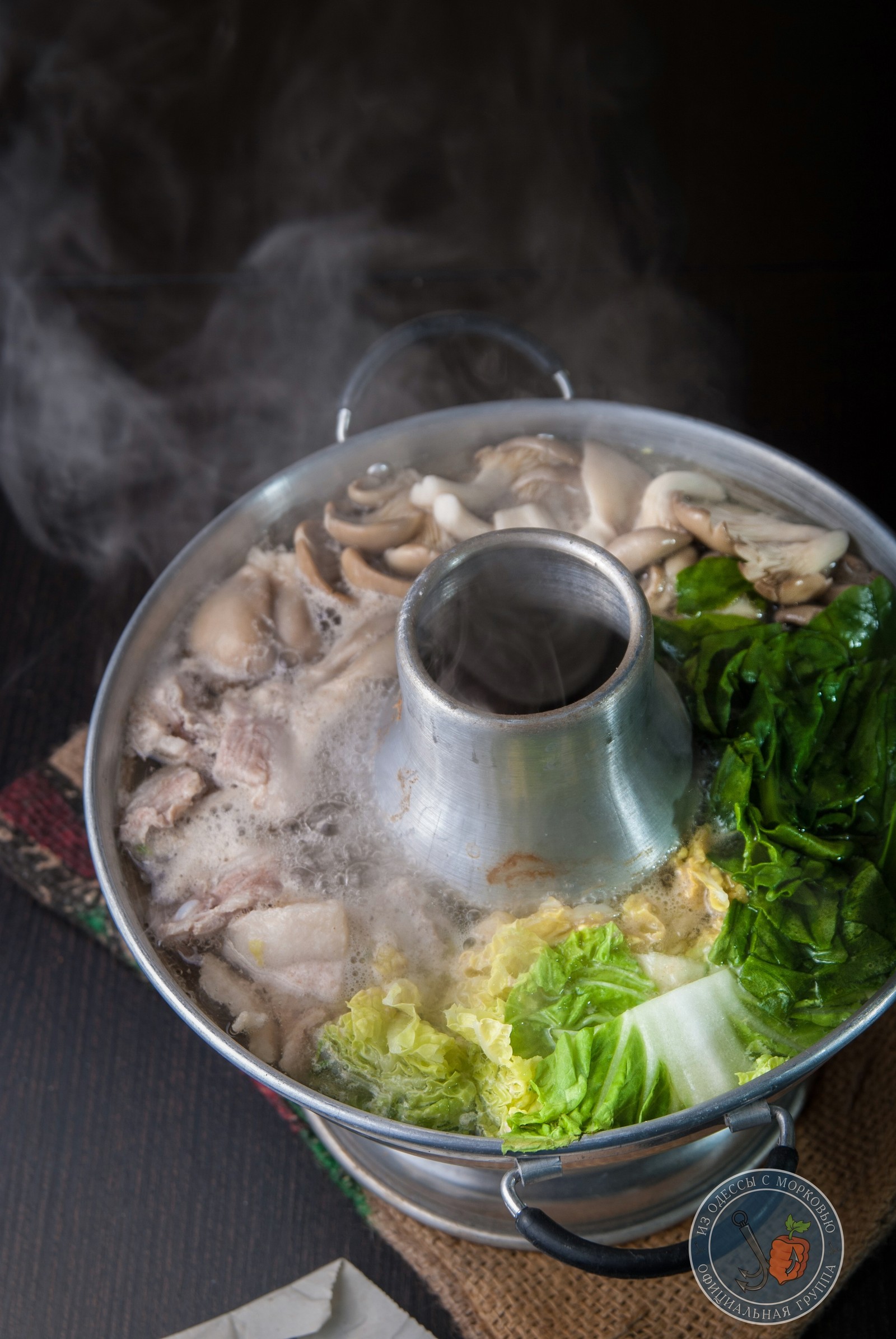 Ленивый Hot Pot для одного. - Моё, Из Одессы с морковью, Рецепт, Кулинария, Еда, Длиннопост, Китайская кухня, Hot pot