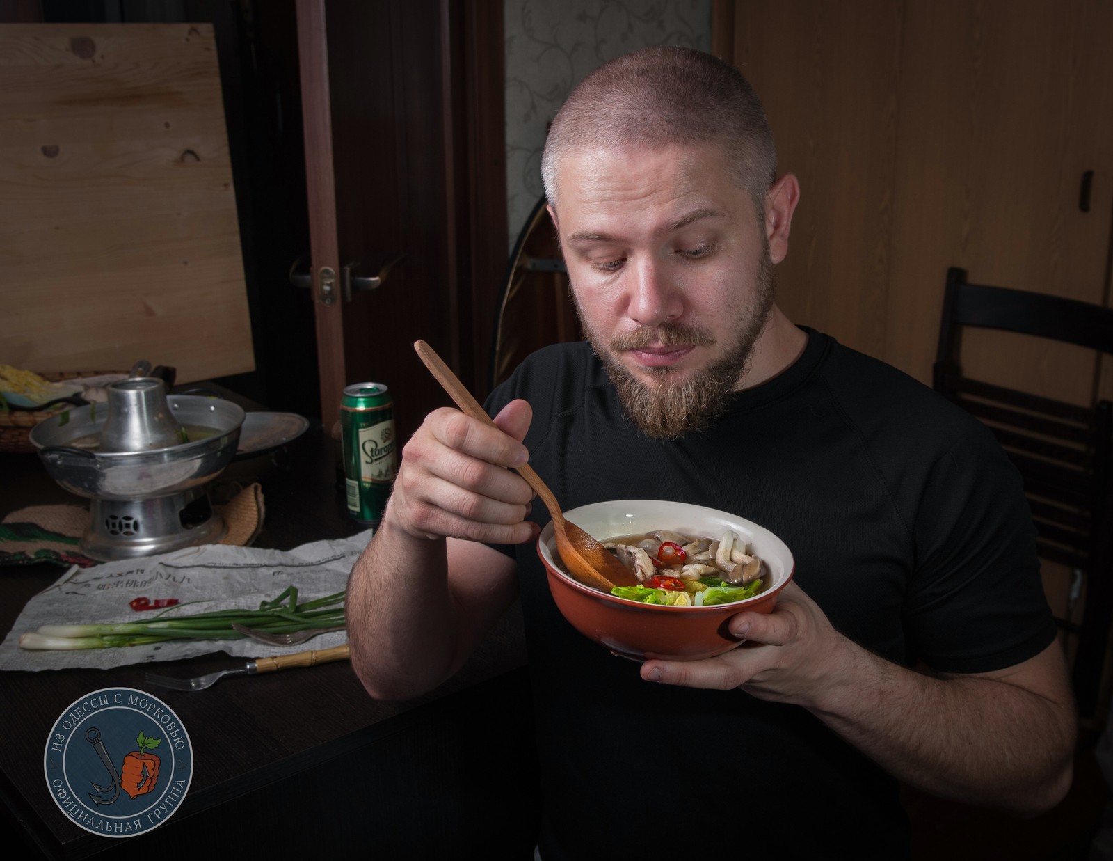 Lazy Hot Pot for one. - My, From Odessa with carrots, Recipe, Cooking, Food, Longpost, Chinese cuisine, 