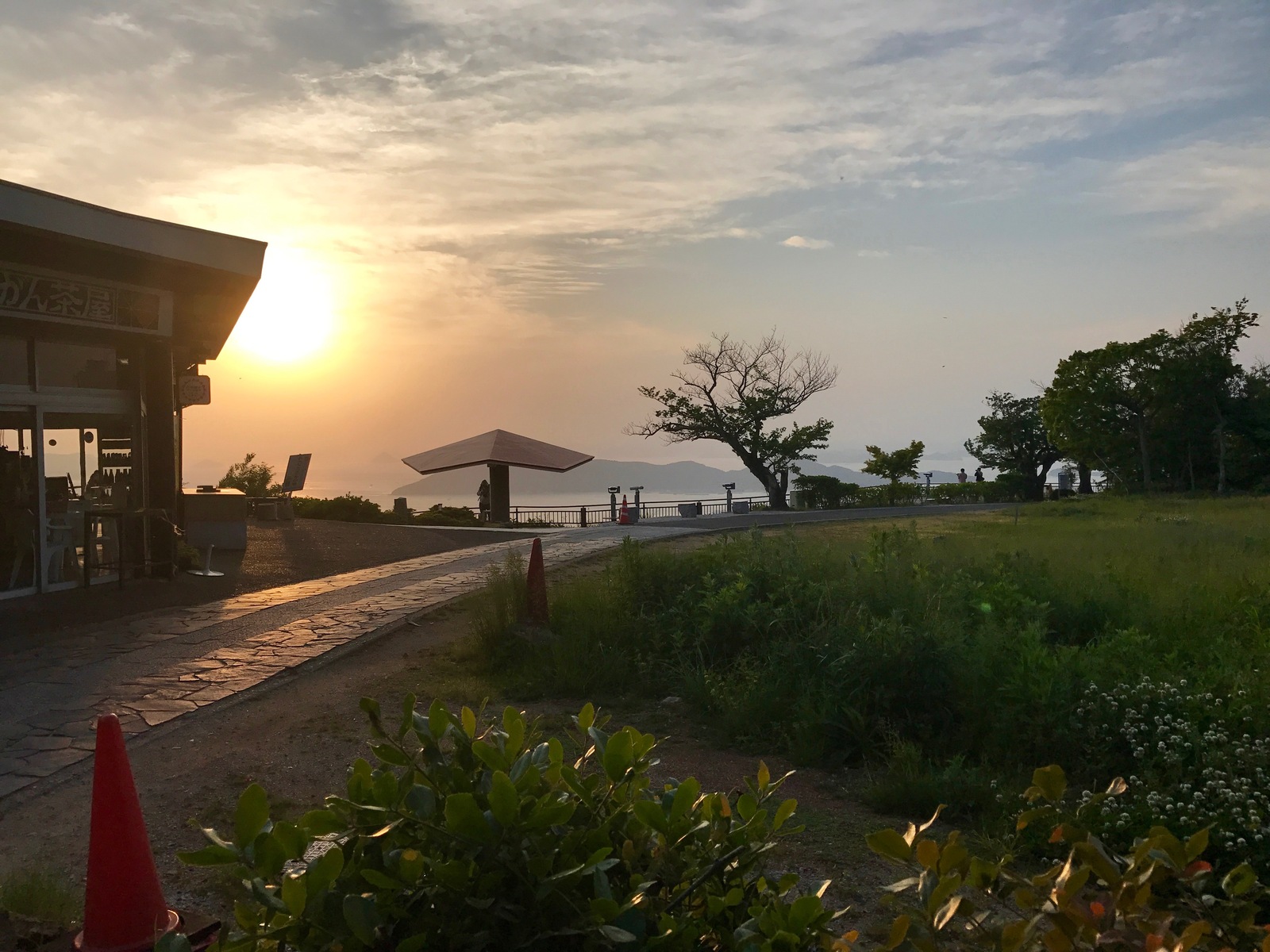 Climbing Mount Yashima. Takamatsu. Japan. - My, Japan, Travels, , Sunset, Longpost