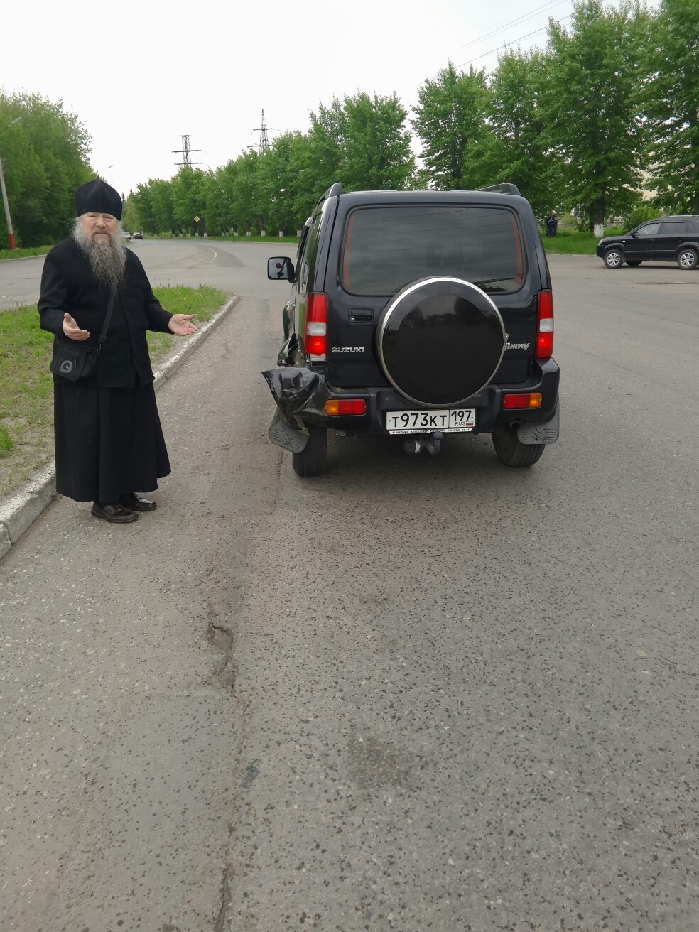 В веру ударился - Моё, ДТП, Авария, Православие, Церковь, Отечественный автопром, Длиннопост