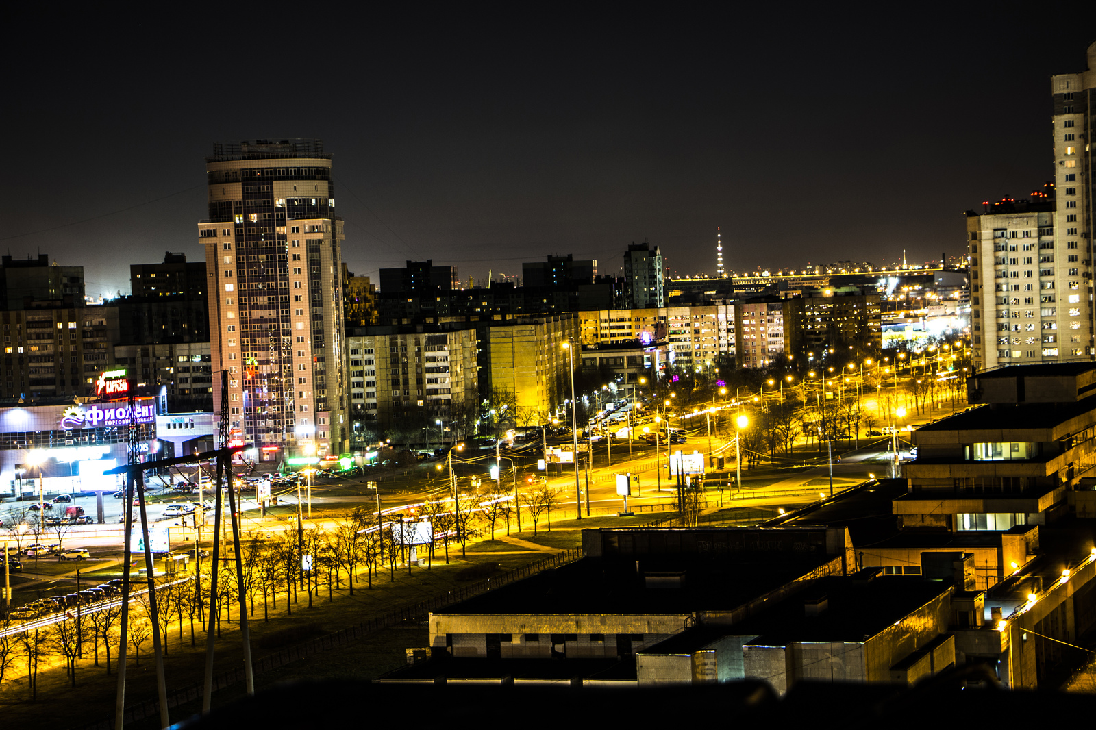 I wanted to do night photography, and my first attempts. - The photo, Night