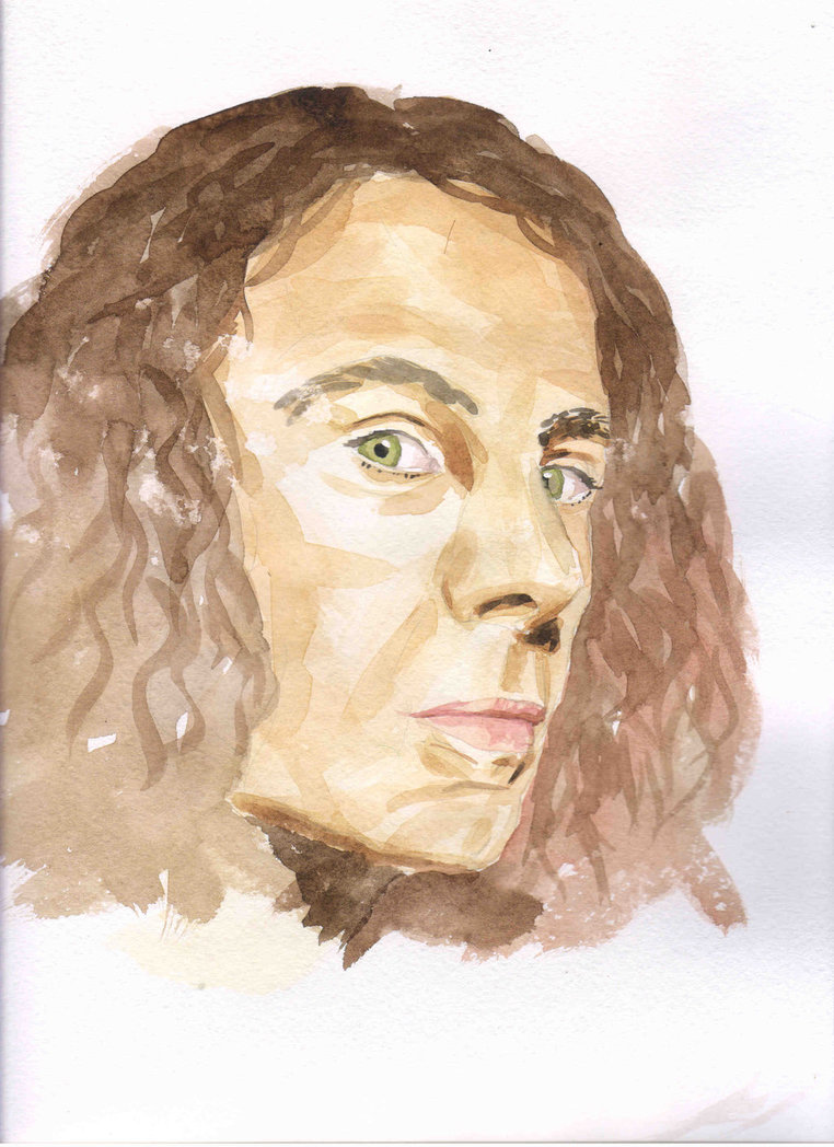 My portraits - My, Portrait, Watercolor, Creation, , Longpost