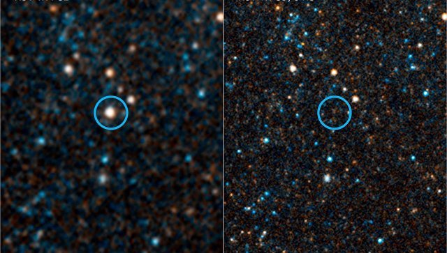 NASA reported the disappearance of a star that had been tracked for several years - NASA, , Stars, Scientists, Disappearing, Star