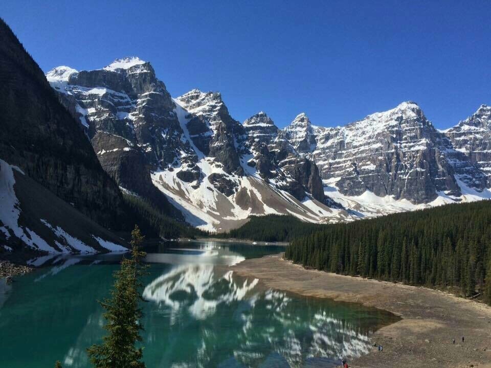 Alley of the Ten Peaks - Nature, Reddit, The mountains, The photo