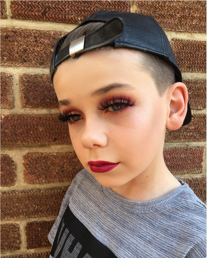 “What would you do if you caught your son doing this?” - Makeup, Tolerance, Longpost