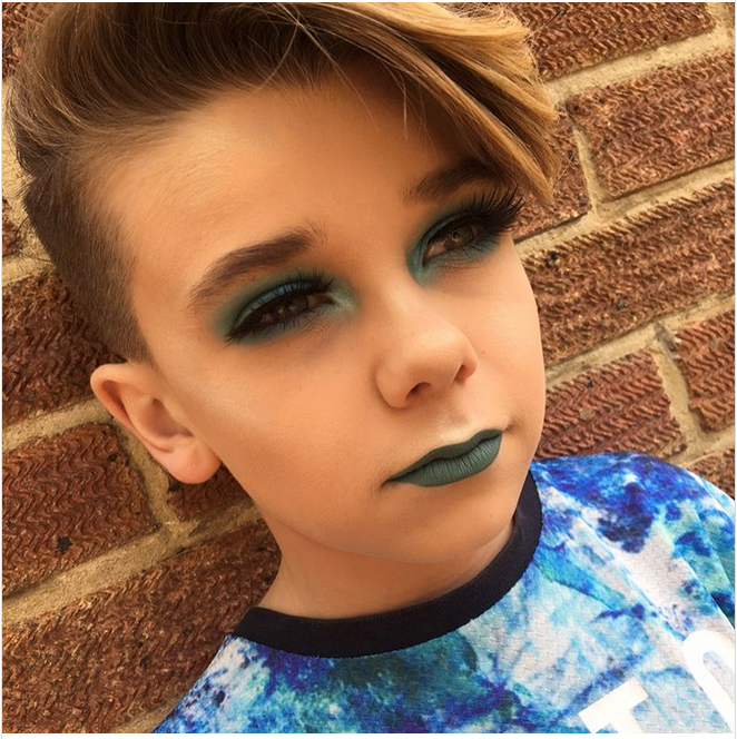 “What would you do if you caught your son doing this?” - Makeup, Tolerance, Longpost