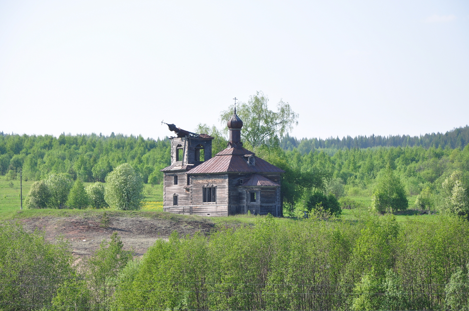 Gundyaev, can you help me? - My, Wooden architecture, ROC