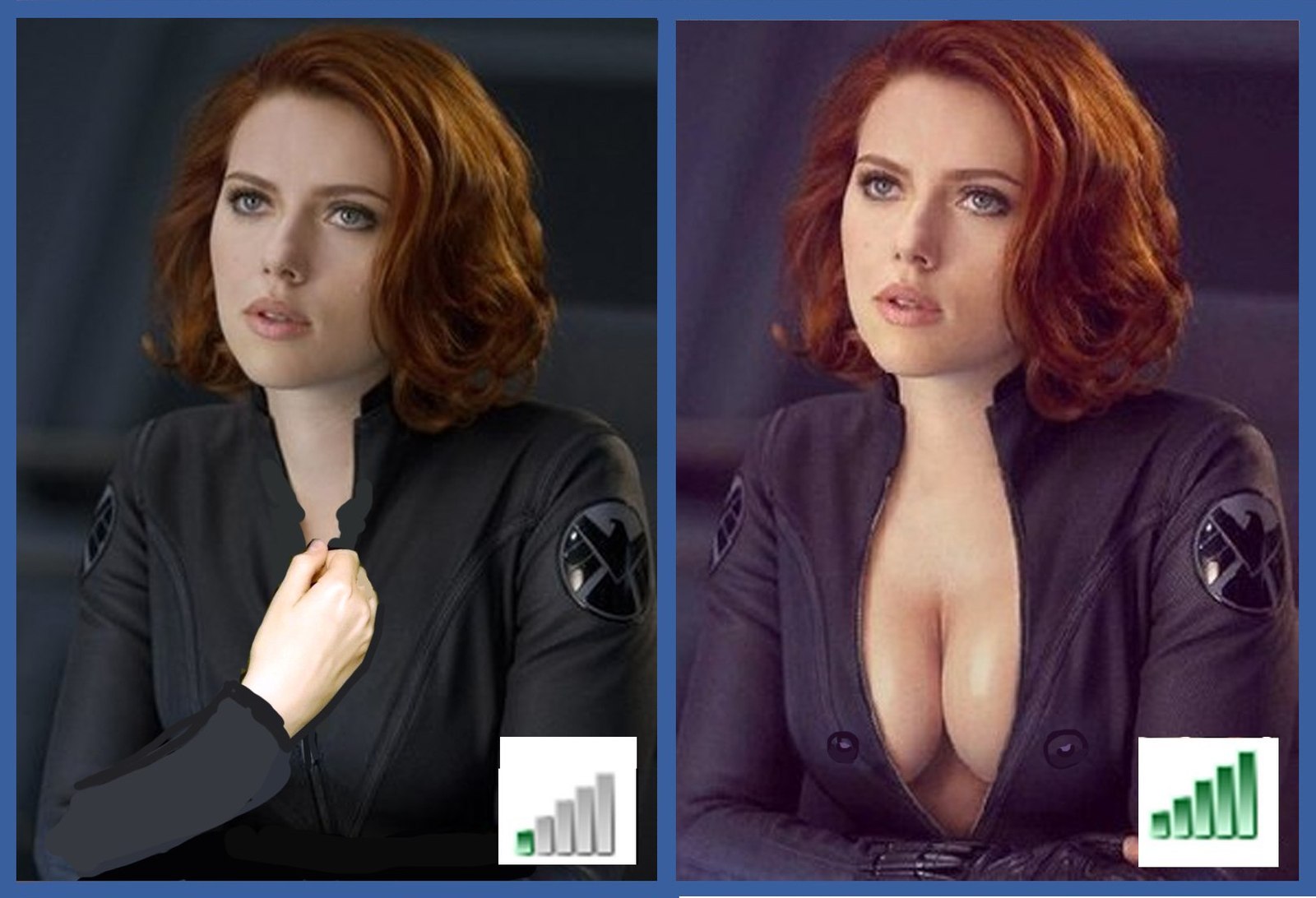 Scarlett johansson black widow nackt