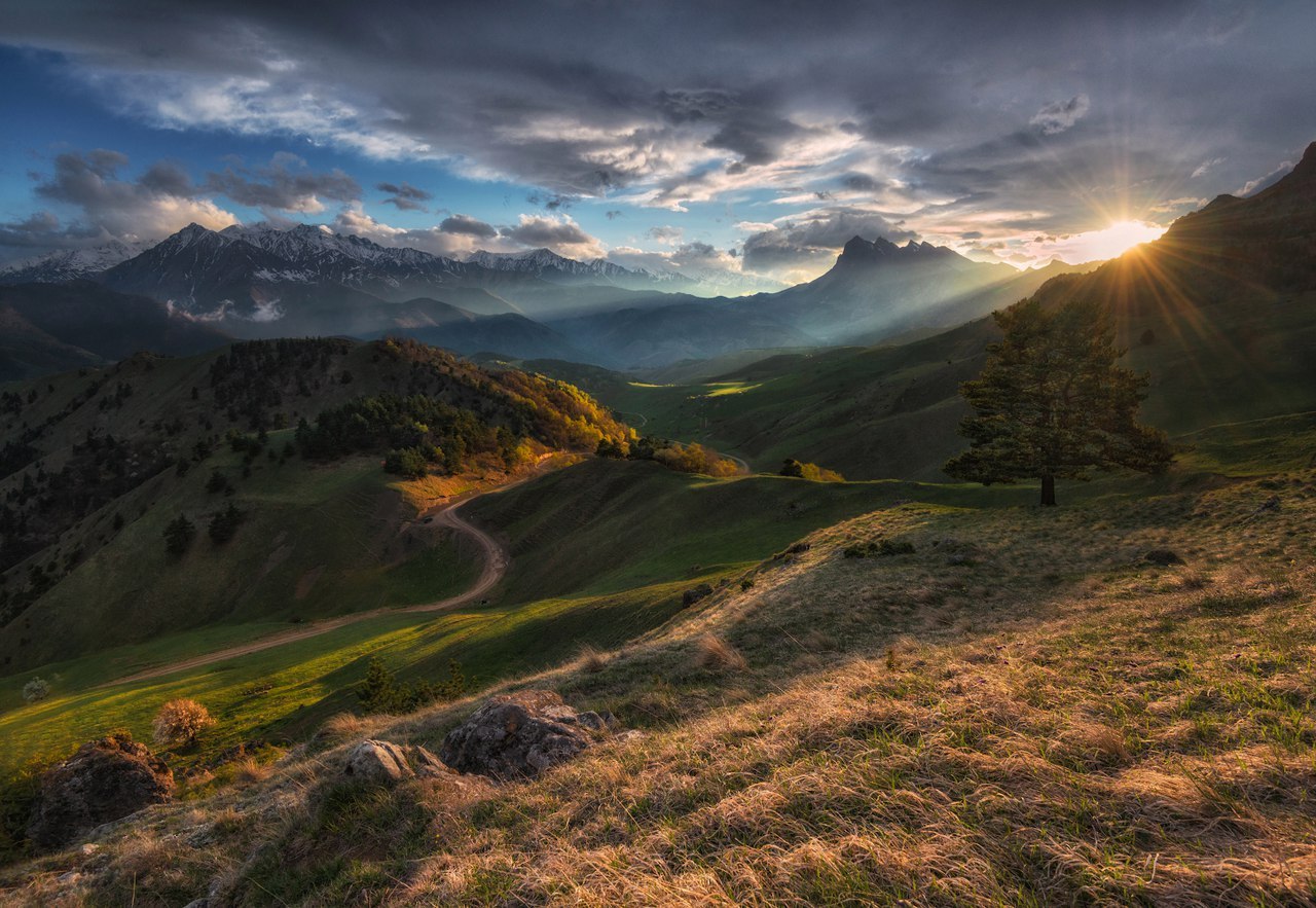 Protected Ingushetia. - The photo, The mountains, Sky, beauty, Ingushetia, Russia