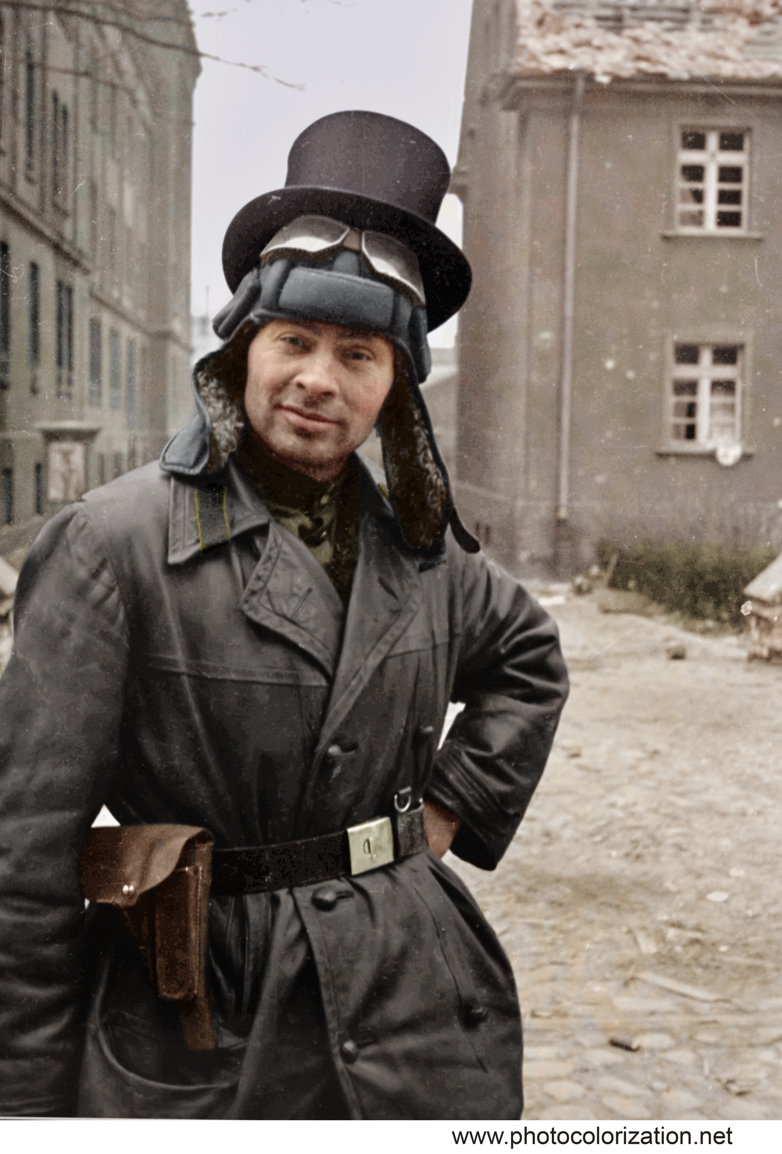 My coloration - My, Colorization, Tankers, The Great Patriotic War, Longpost