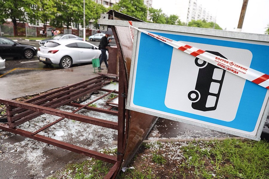 По Москве прошёлся ветерочек - Москва, Погода, Длиннопост