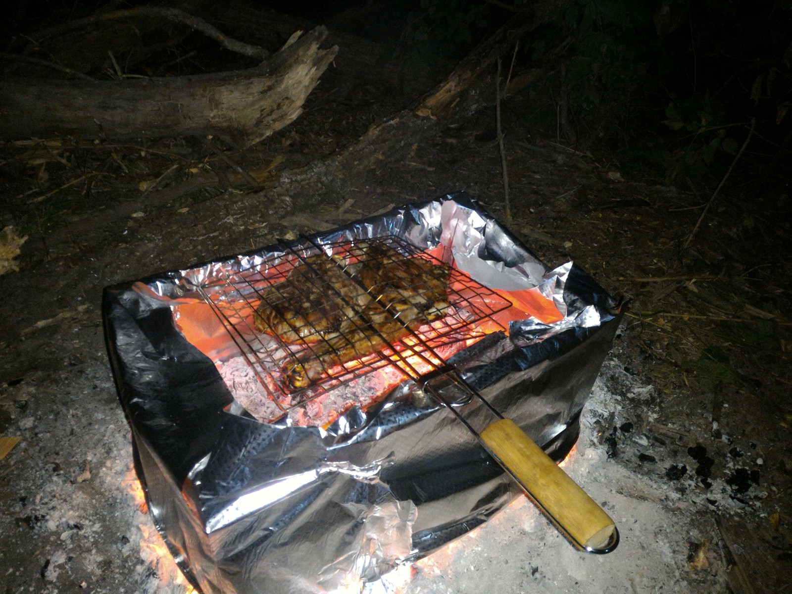 Life hack for a tourist: Camping grill - My, Tourism, Life hack, Brazier, Longpost