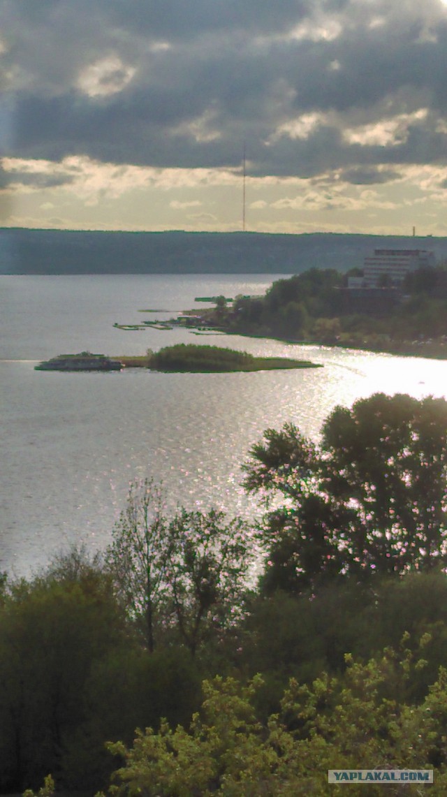 In Izhevsk, an island floats on a pond - Izhevsk, Island, First post, Longpost