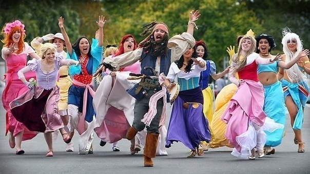 When the princesses are not very - Walt disney company, Captain Jack Sparrow, Disney princesses