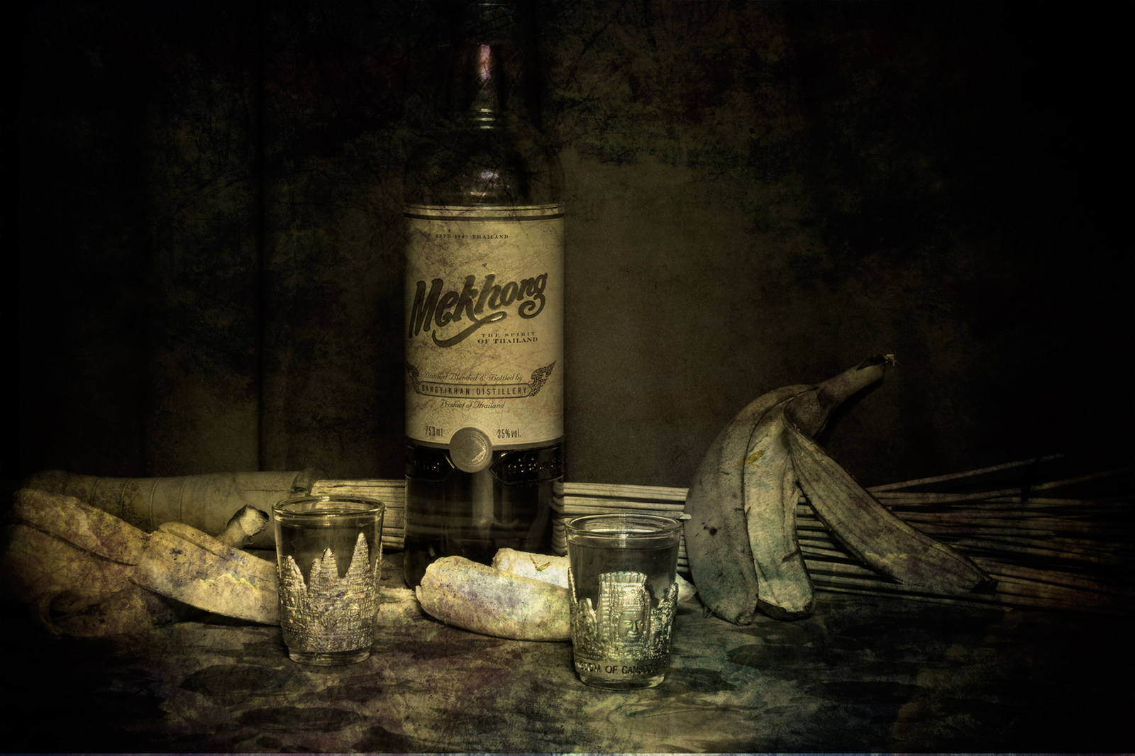 Indochina - My, The photo, Still life, Rum, Фрукты, Sea, 