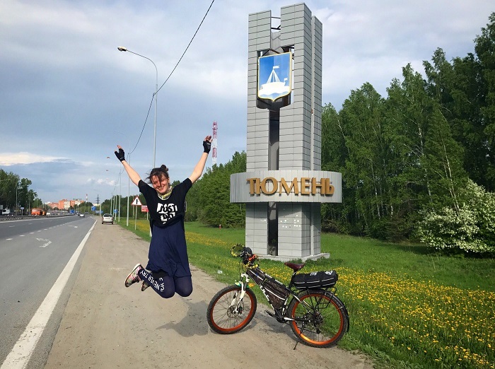 Cyclist scared of bears on Siberian highways - A bike, Travels, Dachshund, Tyumen, Travel, Traveling, Cyclist, Bike trip, Longpost