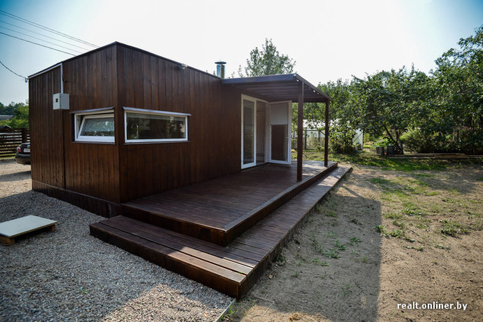 container house - House, Small House, Container house, Container, , Dacha, Accordion, Longpost, Repeat