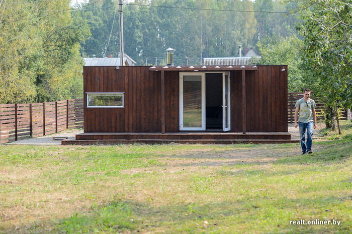 container house - House, Small House, Container house, Container, , Dacha, Accordion, Longpost, Repeat