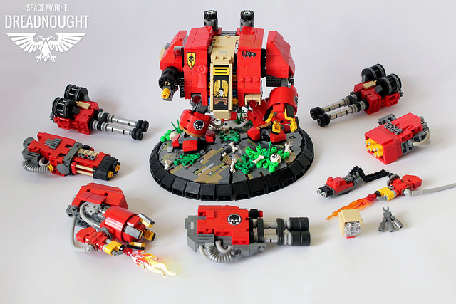 lego dreadnought - Warhammer 40k, Lego, , Dreadnought, Longpost