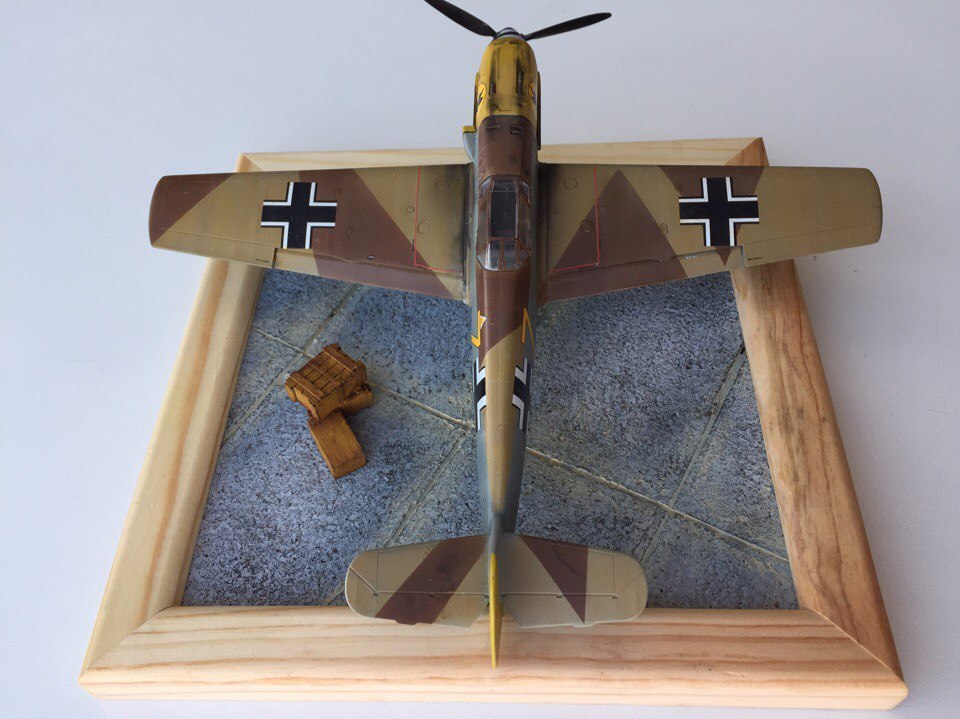 Messer Bf.109 1:48 - My, My, Modeling, With your own hands, Hobby, Longpost