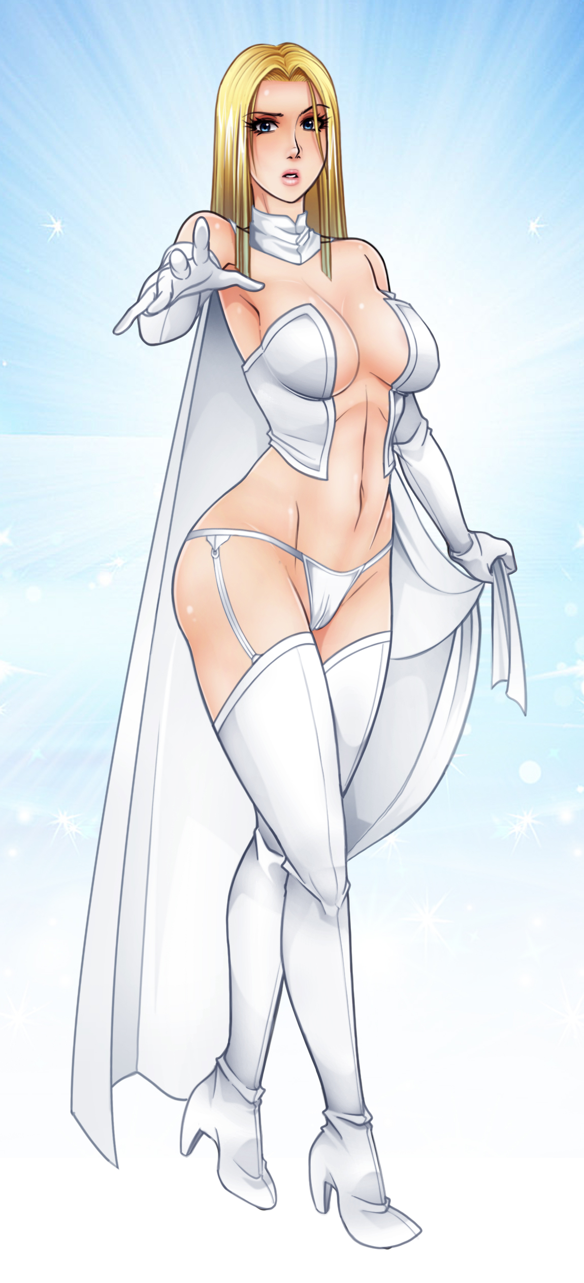 Emma Frost (X-men) - NSFW, Jago, Арт, Люди Икс, Эмма Фрост, Emma Frost