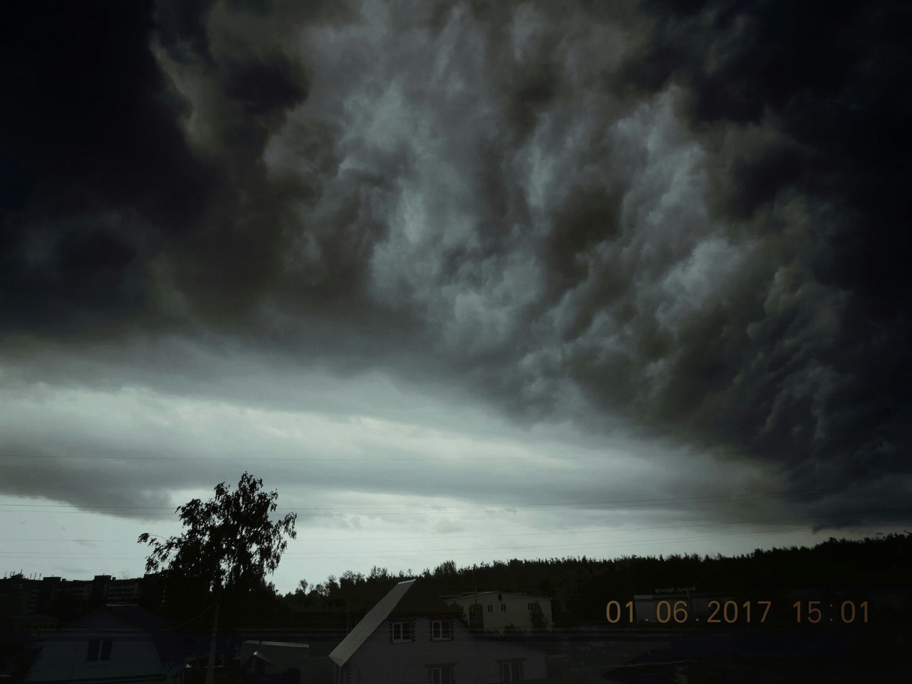 Dementors gather in Dimitrovgrad - Ulyanovsk, Dimitrovgrad, Weather, Clouds, The clouds, Longpost