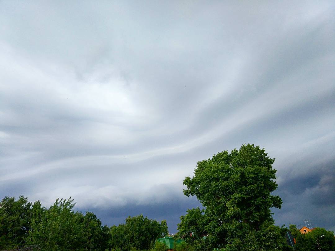 Dementors gather in Dimitrovgrad - Ulyanovsk, Dimitrovgrad, Weather, Clouds, The clouds, Longpost